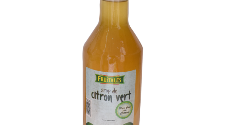 Sirop de citron vert