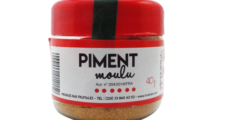 Piment sec moulu